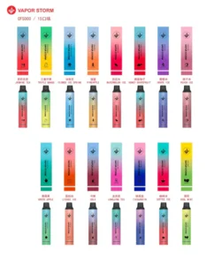 VAPOR STORM 5000 PUFFS